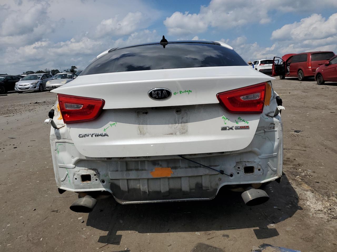 2014 Kia Optima Sx VIN: 5XXGR4A65EG266926 Lot: 64201535