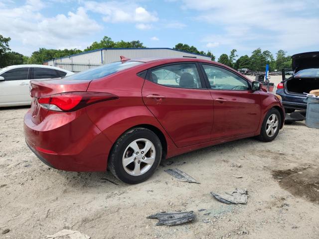  HYUNDAI ELANTRA 2015 Бордовый