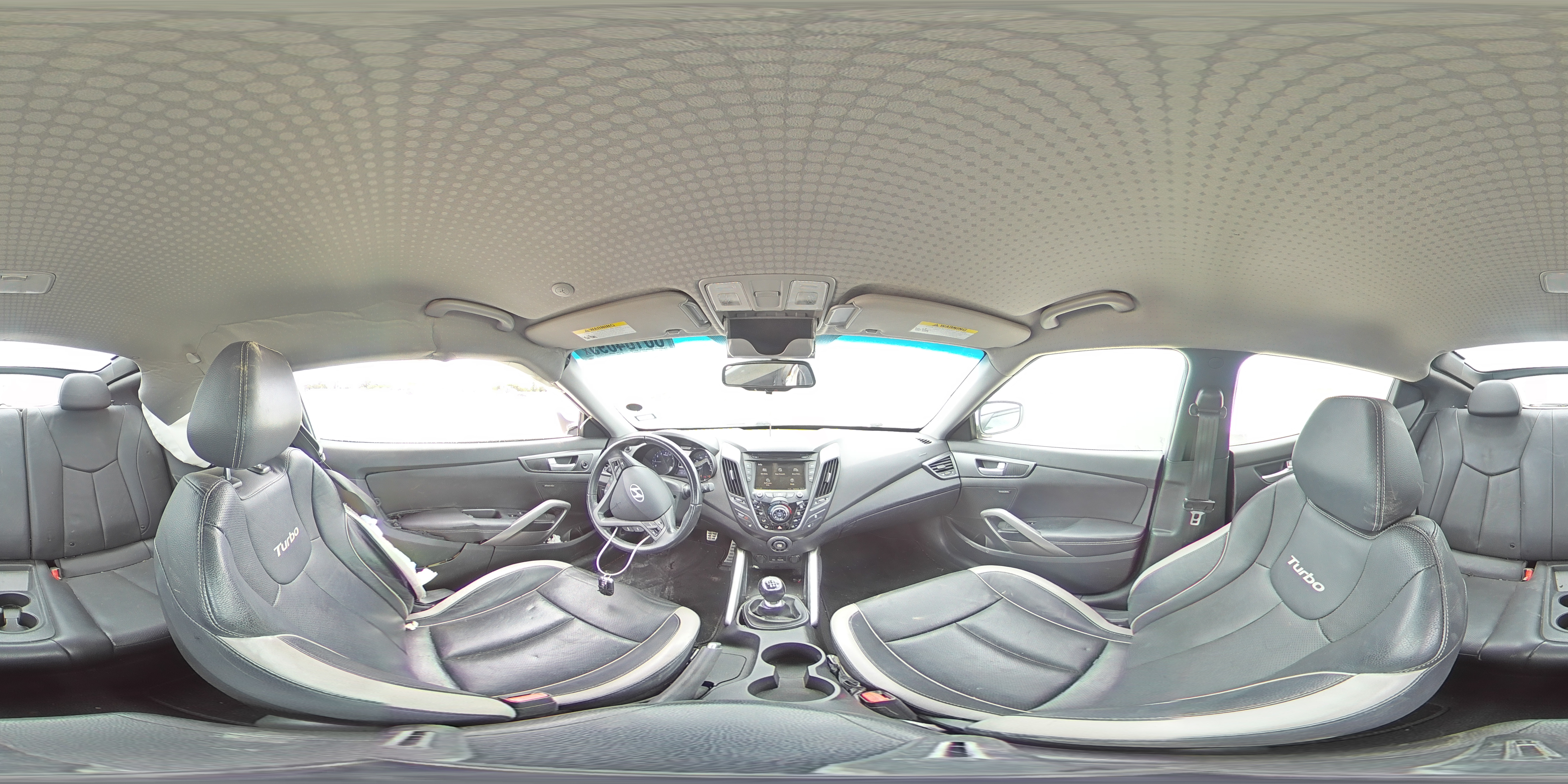 2013 Hyundai Veloster Turbo VIN: KMHTC6AE0DU153926 Lot: 66184095