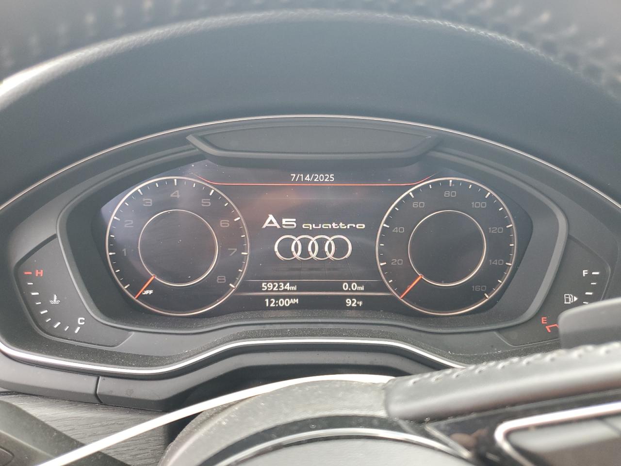 2019 Audi A5 Premium Plus S-Line VIN: WAUENCF59KA095387 Lot: 64498425