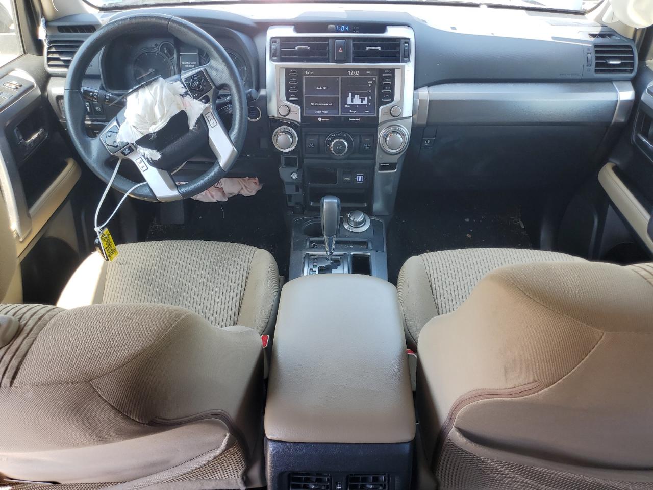 2022 Toyota 4Runner Sr5/Sr5 Premium VIN: JTEMU5JR3N5996190 Lot: 63605595