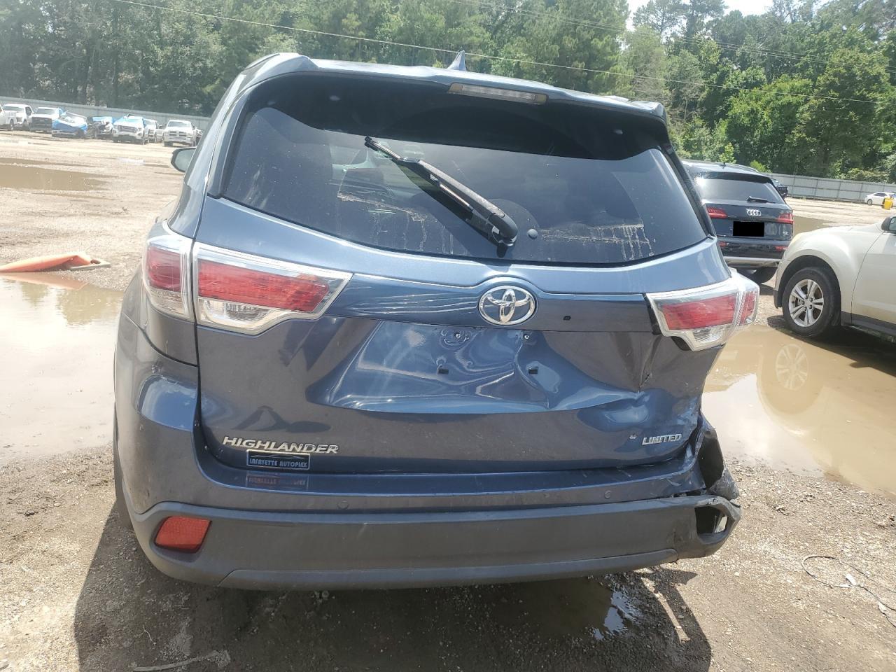 2015 Toyota Highlander Limited VIN: 5TDYKRFH1FS097276 Lot: 64410775