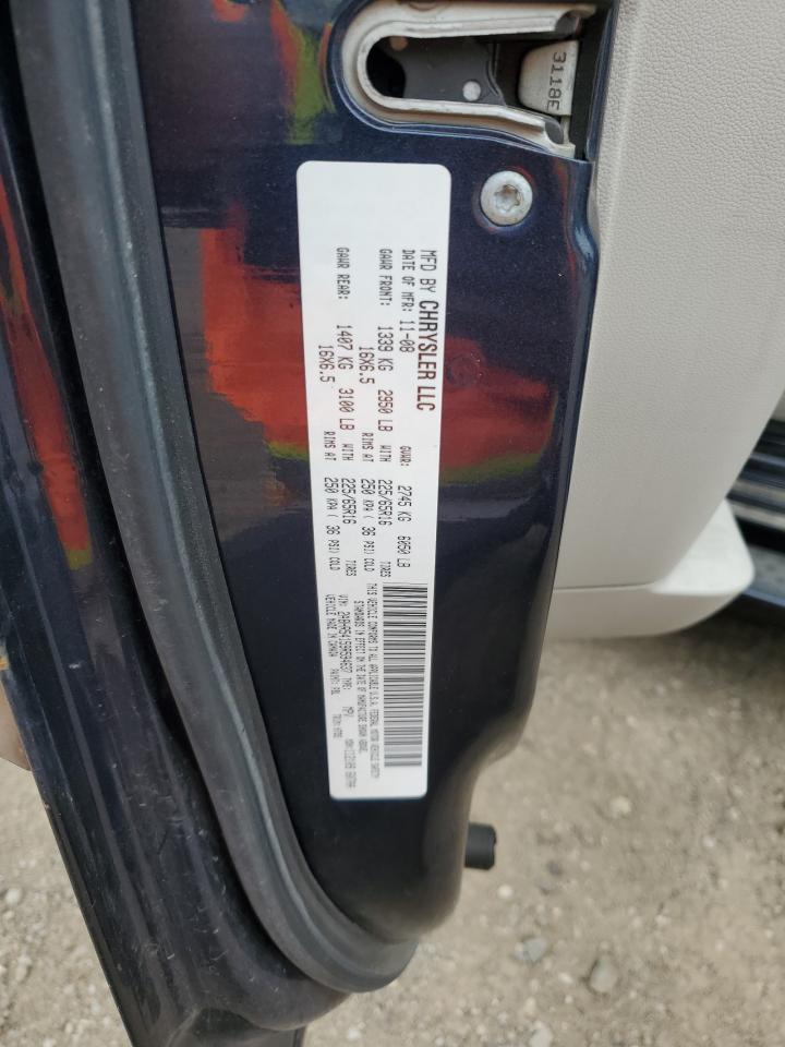 2009 Chrysler Town & Country Touring VIN: 2A8HR54159R594637 Lot: 64170725