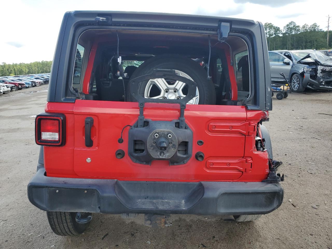 2020 Jeep Wrangler Unlimited Sport VIN: 1C4HJXDN7LW264610 Lot: 64876095