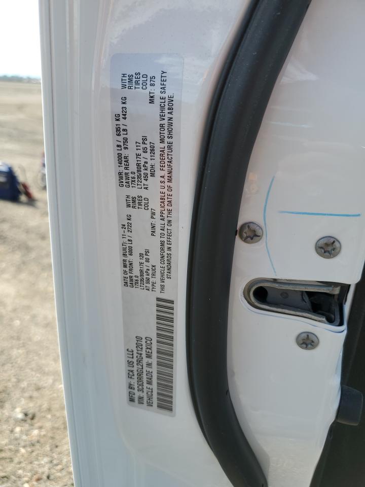 2024 Ram 3500 Tradesman VIN: 3C63RRGL2RG412010 Lot: 63225145