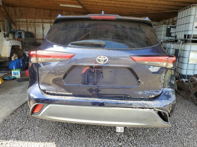  TOYOTA HIGHLANDER 2020 Синий