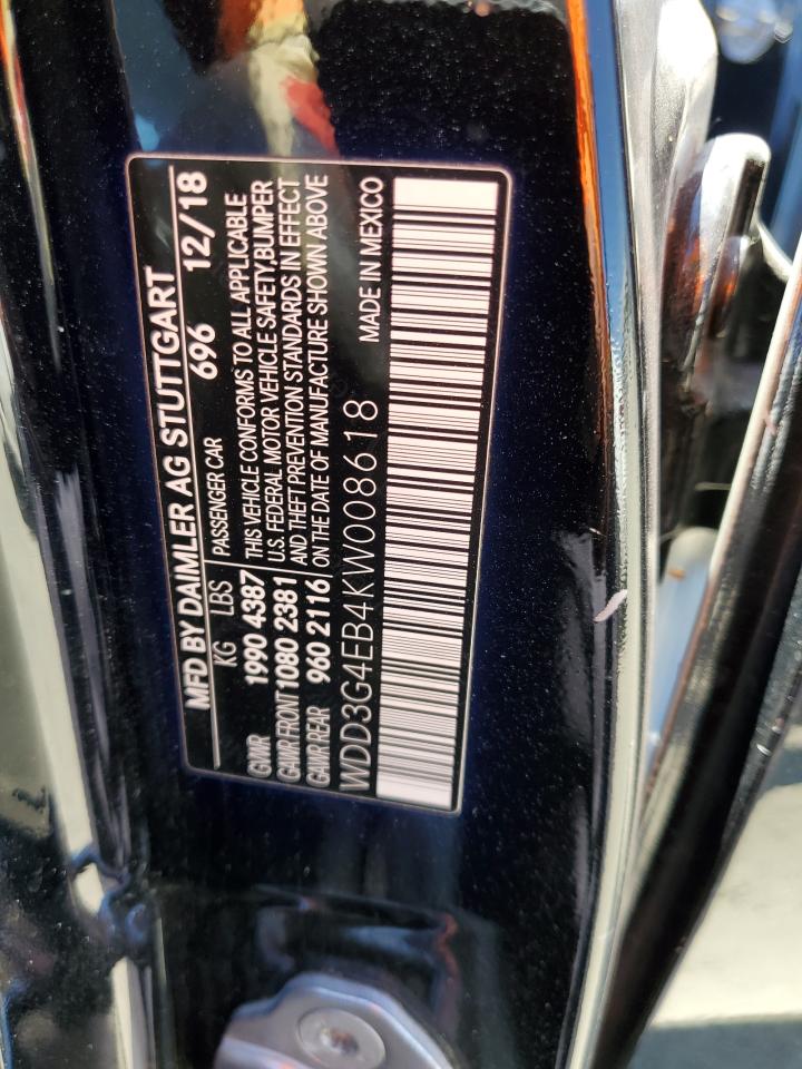 WDD3G4EB4KW008618 2019 Mercedes-Benz A 220