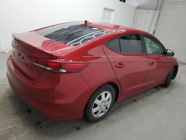  HYUNDAI ELANTRA 2017 Czerwony