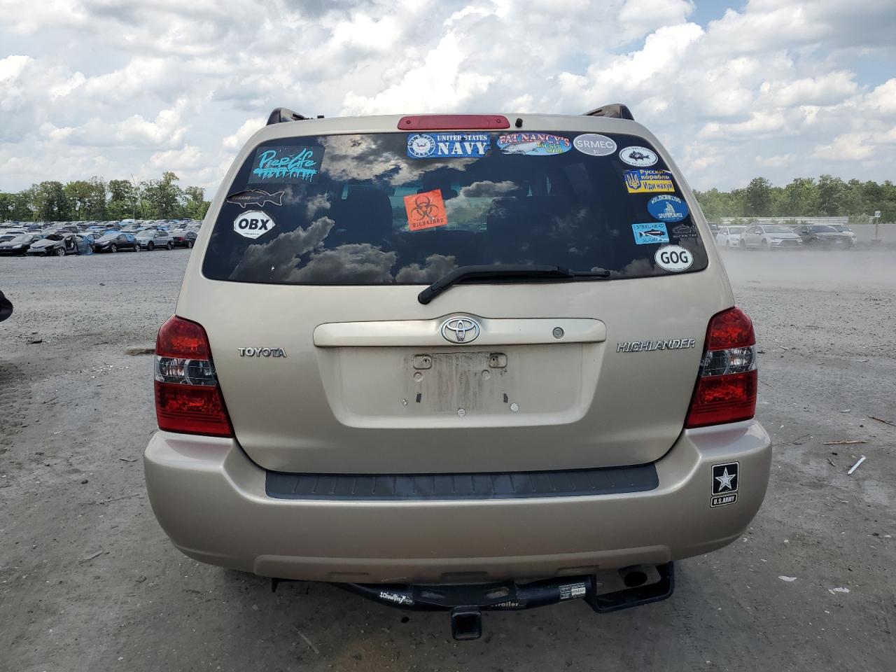 2005 Toyota Highlander VIN: JTEGD21A250110783 Lot: 63072745