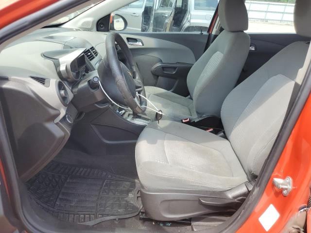  CHEVROLET SONIC 2012 Orange