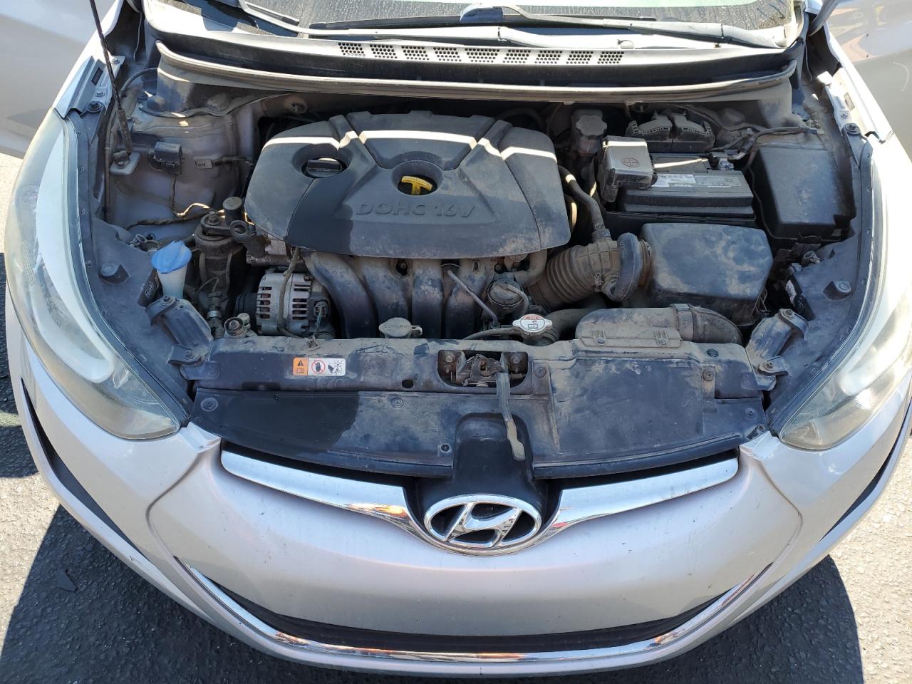 2014 Hyundai Elantra Se VIN: 5NPDH4AE3EH460632 Lot: 64980305