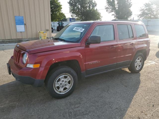 Parquets JEEP PATRIOT 2015 Czerwony