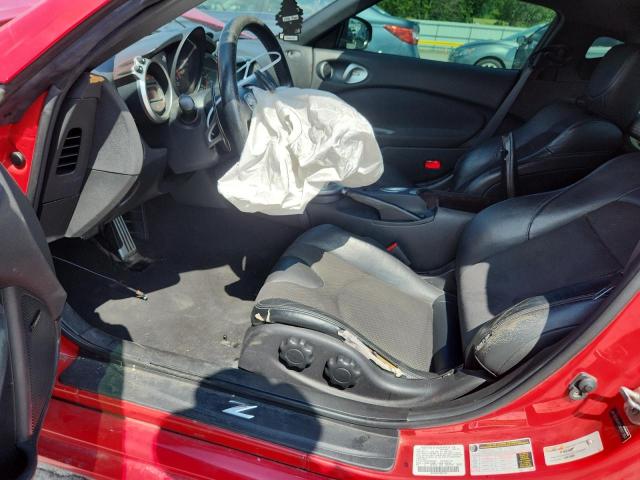  NISSAN 370Z 2012 Czerwony