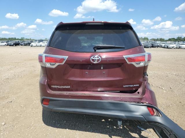 TOYOTA HIGHLANDER 2014 Maroon