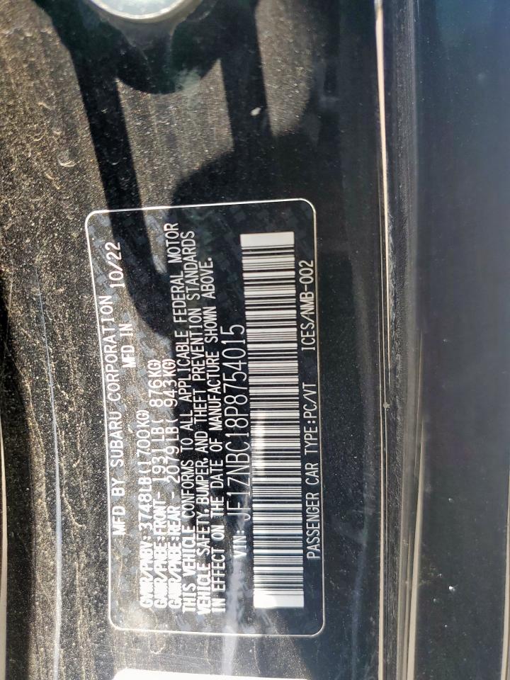 2023 Toyota Gr 86 VIN: JF1ZNBC18P8754015 Lot: 64119495