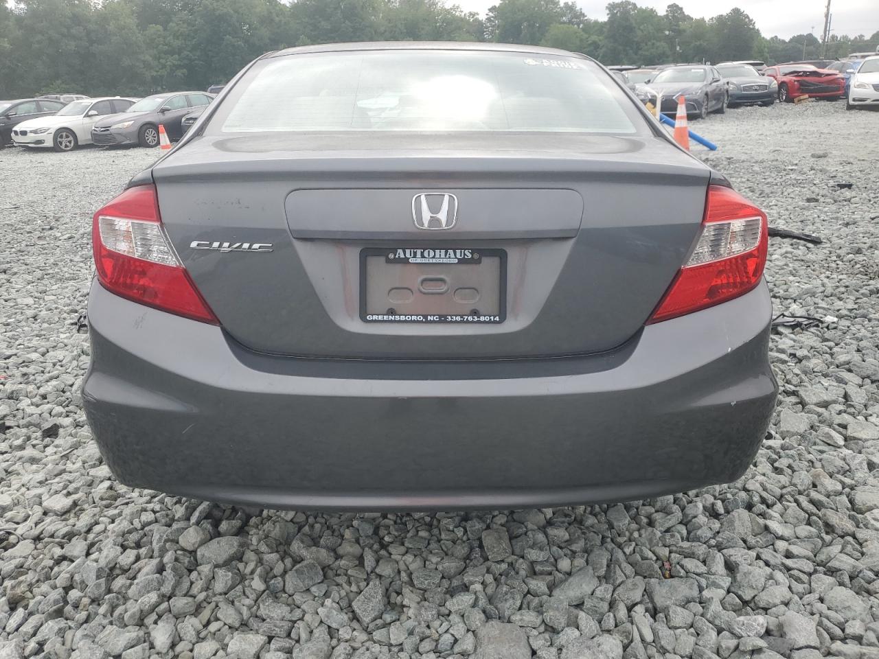 2012 Honda Civic Lx VIN: 19XFB2F51CE095523 Lot: 63640695
