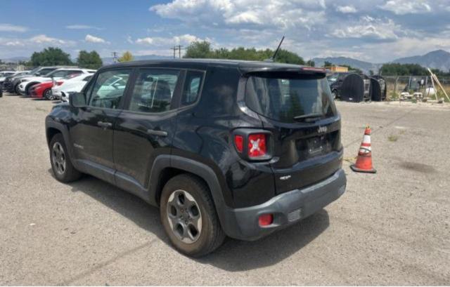 Parquets JEEP RENEGADE 2016 Czarny