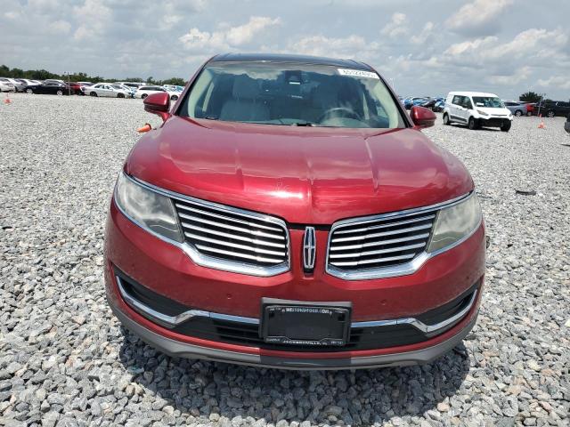  LINCOLN MKX 2016 Красный