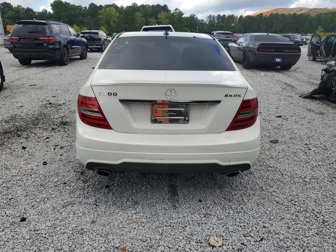 2012 Mercedes-Benz C 300 4Matic VIN: WDDGF8BB0CR209951 Lot: 65405395