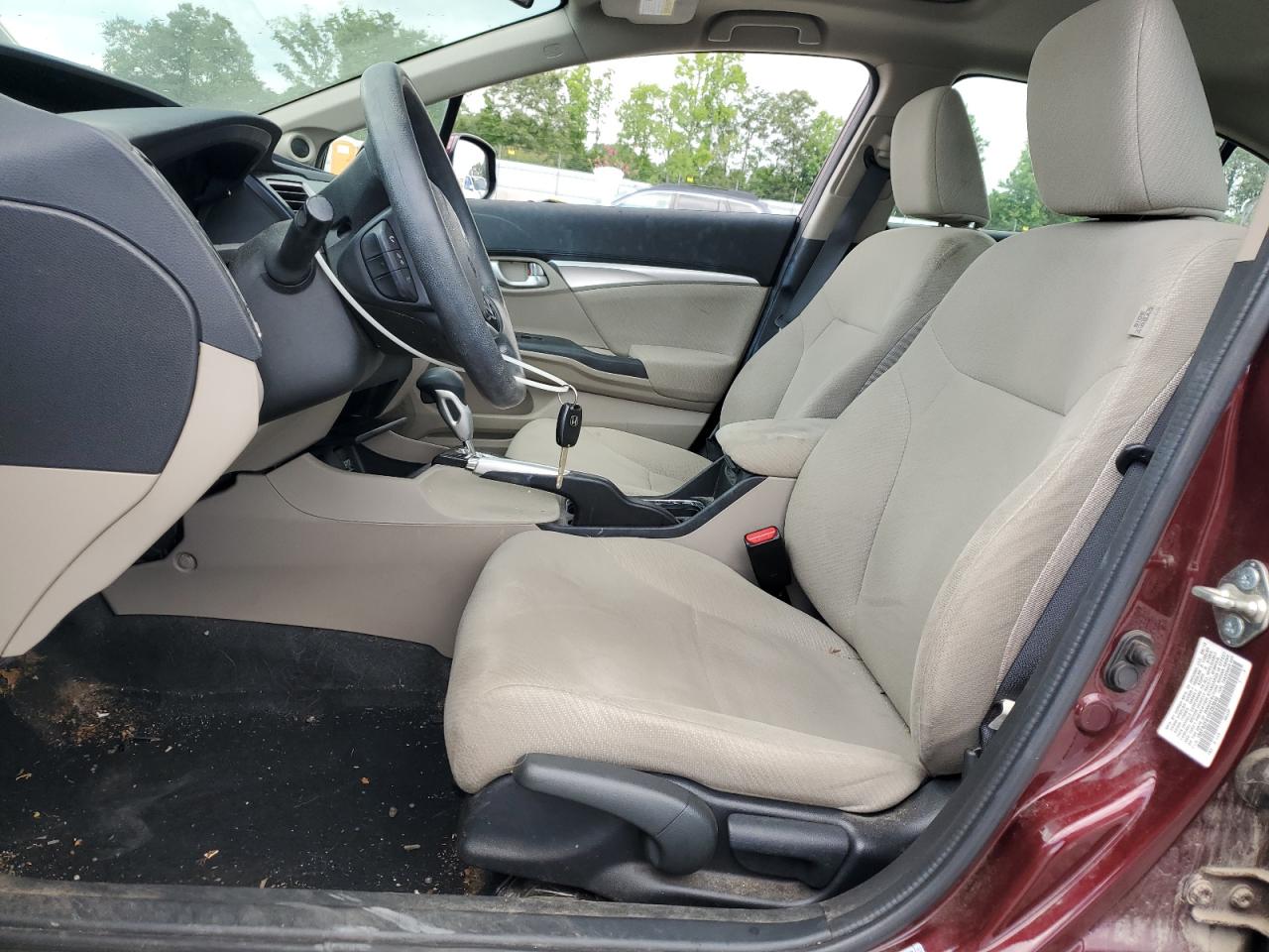 2013 Honda Civic Ex VIN: 19XFB2F81DE263849 Lot: 65779795