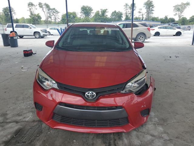  TOYOTA COROLLA 2015 Czerwony