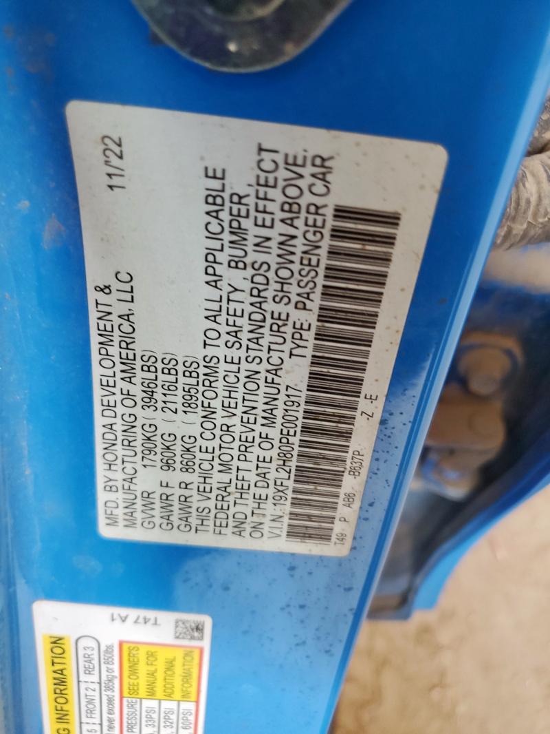 2023 HONDA CIVIC SPORT  