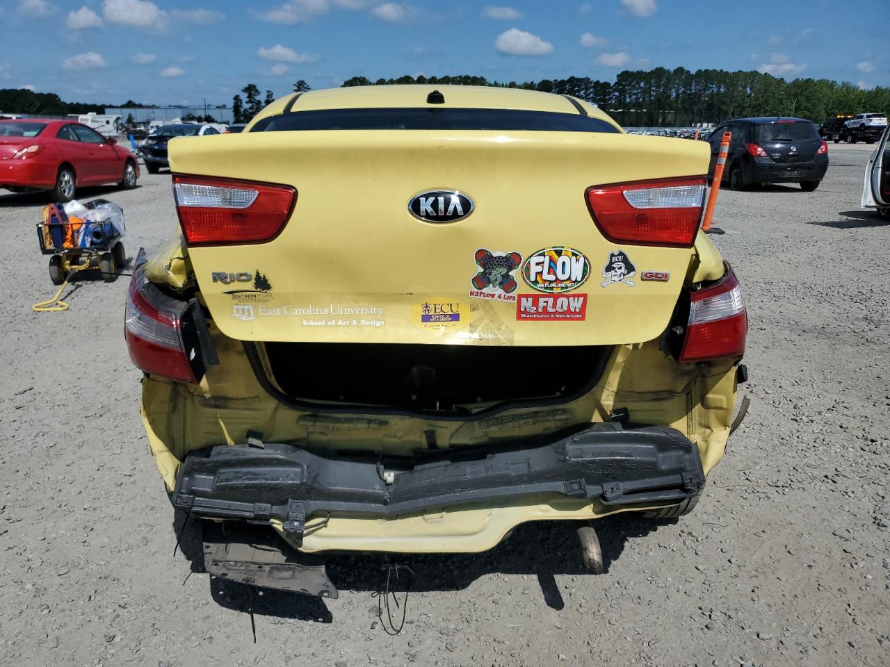 2016 Kia Rio Lx VIN: KNADM4A32G6552531 Lot: 63290865