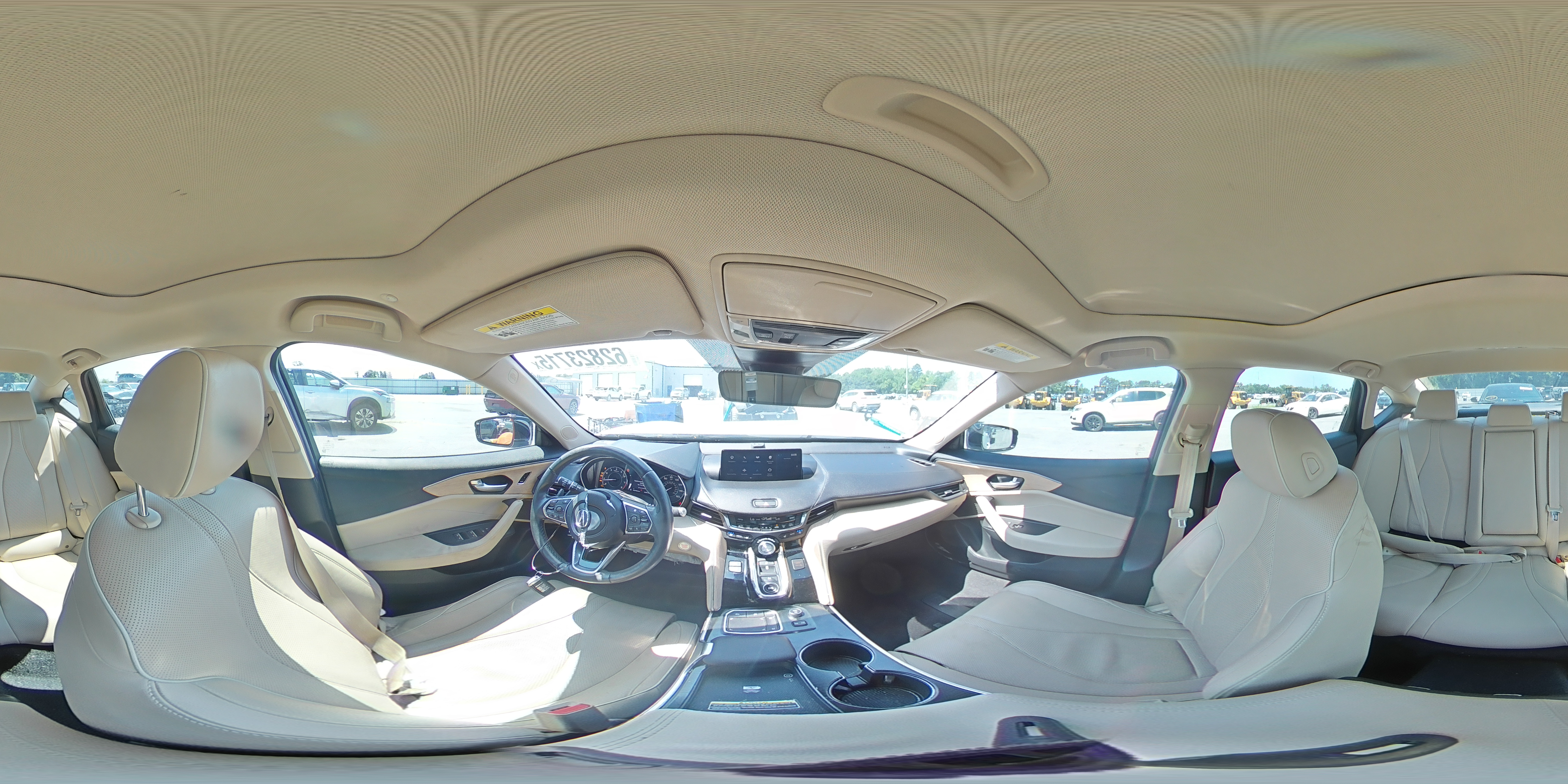 2021 Acura Tlx Advance VIN: 19UUB6F6XMA003533 Lot: 66484485