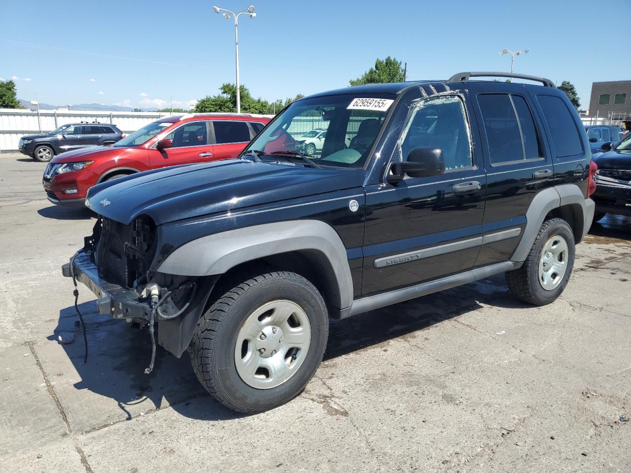 2007 Jeep Liberty Sport VIN: 1J4GL48K47W500974 Lot: 62959155