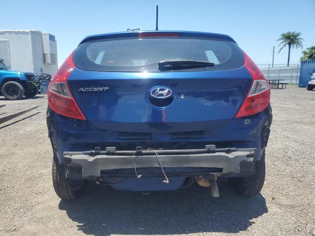 Hatchbacks HYUNDAI ACCENT 2017 Blue