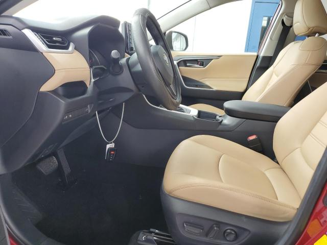  TOYOTA RAV4 2021 Czerwony