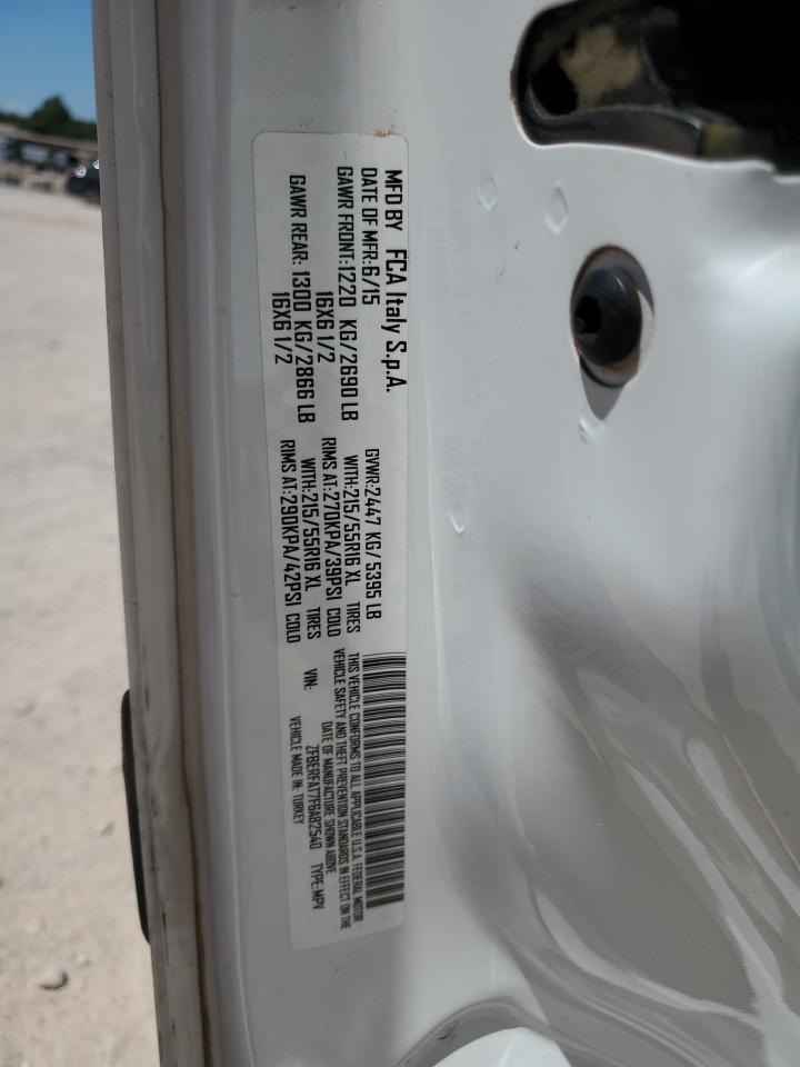 zfberfat7f6a82540 ZFBERFAT7F6A82540 2015 Ram Promaster City