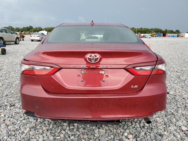  TOYOTA CAMRY 2021 Red