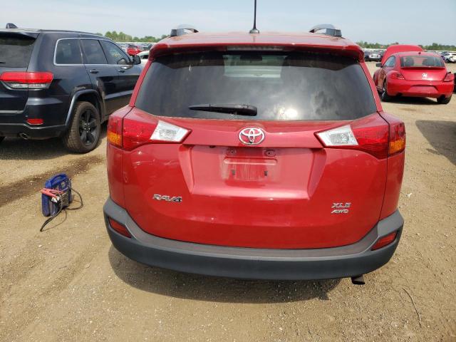  TOYOTA RAV4 2014 Czerwony
