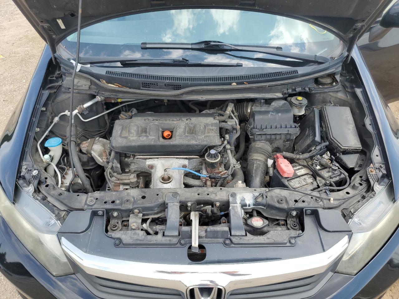 2012 Honda Civic Lx VIN: 2HGFB2F55CH605362 Lot: 64241305