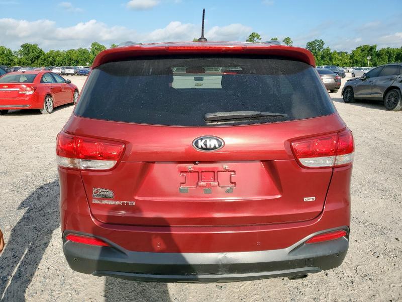  KIA SORENTO 2016 Czerwony