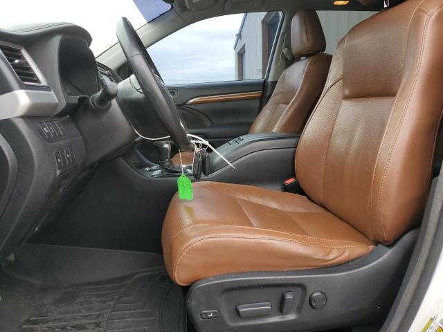  TOYOTA HIGHLANDER 2018 Biały