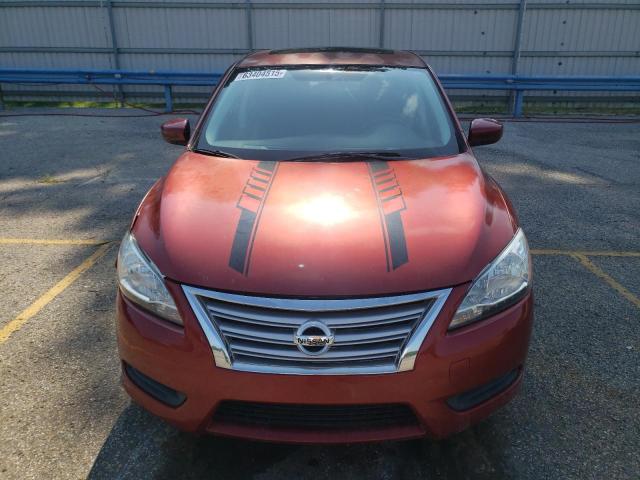  NISSAN SENTRA 2015 Красный