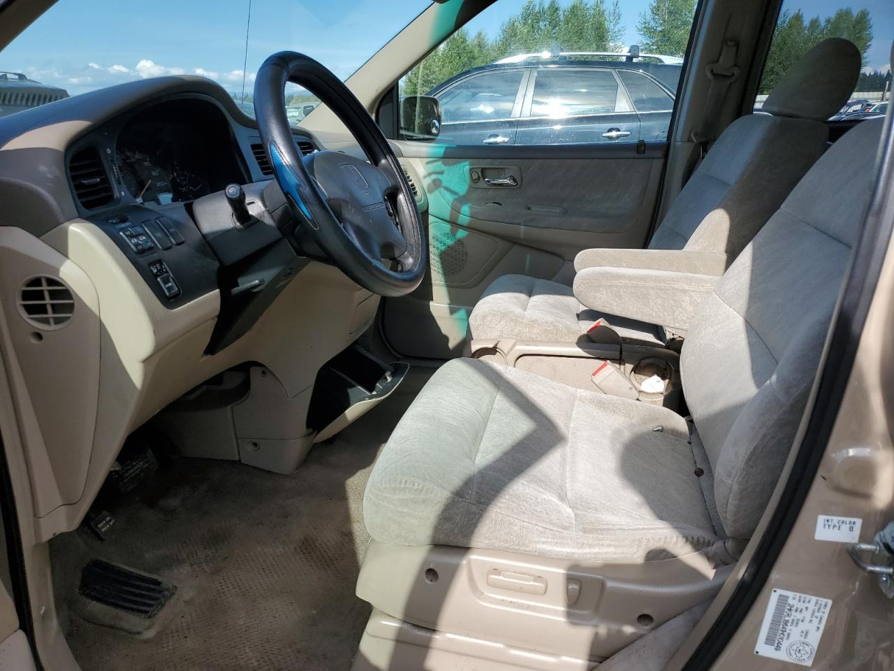 2001 Honda Odyssey Ex VIN: 2HKRL18641H010449 Lot: 63514645