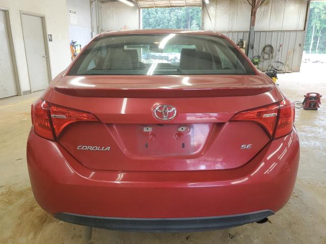  TOYOTA COROLLA 2018 Czerwony