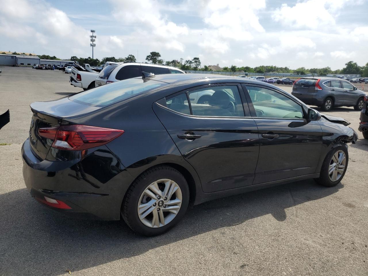 2020 Hyundai Elantra Sel black null gas KMHD84LF5LU947531 photo #4