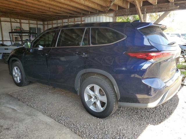  TOYOTA HIGHLANDER 2020 Синий