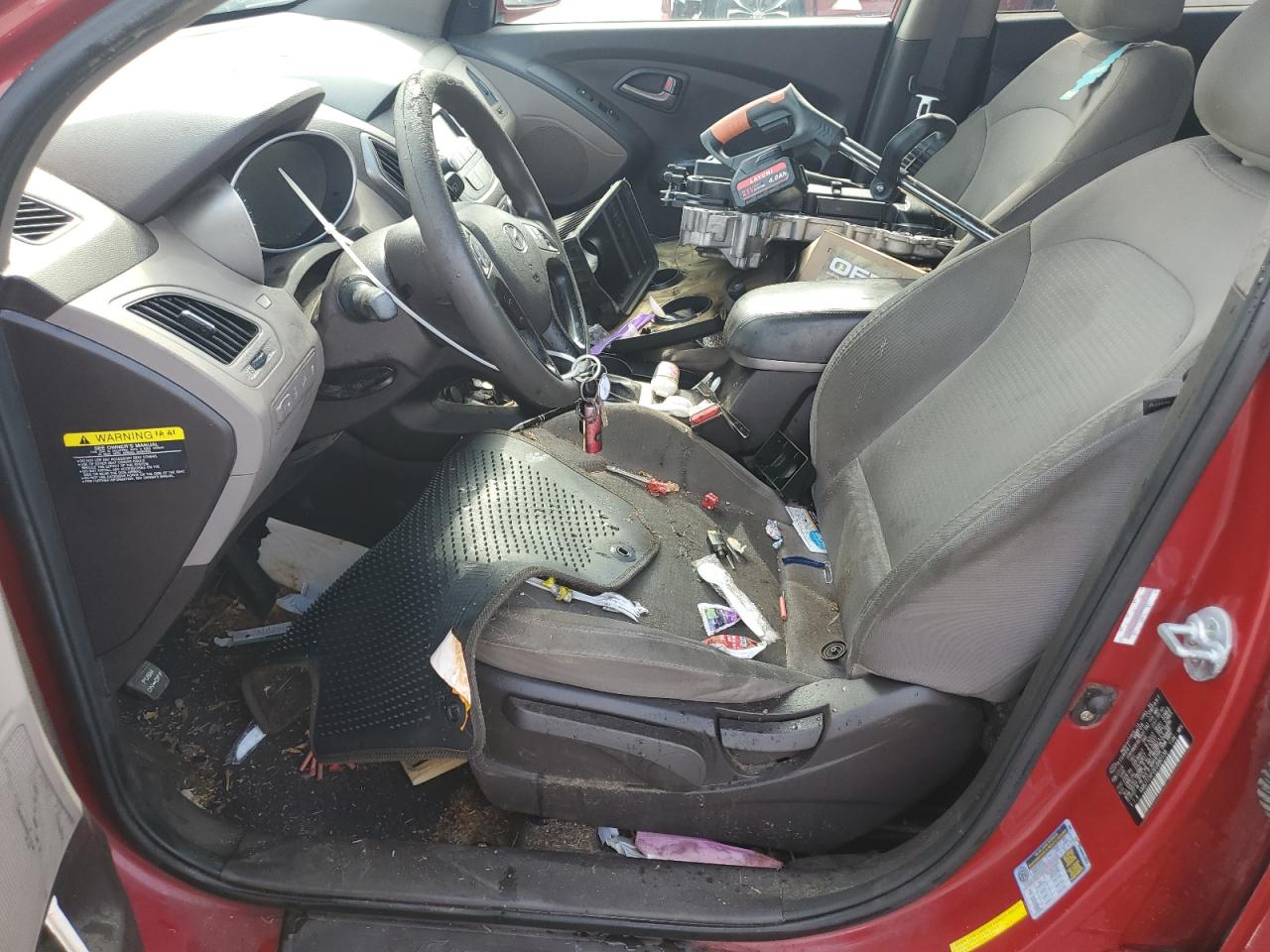 2014 Hyundai Tucson Gls VIN: KM8JTCAF0EU890138 Lot: 65796265