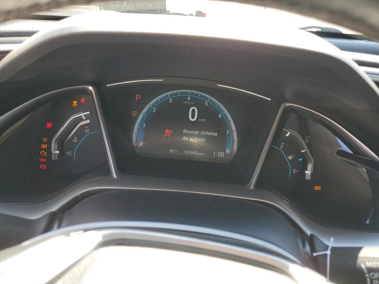 2018 Honda Civic Exl VIN: JHMFC1F78JX016174 Lot: 64863285
