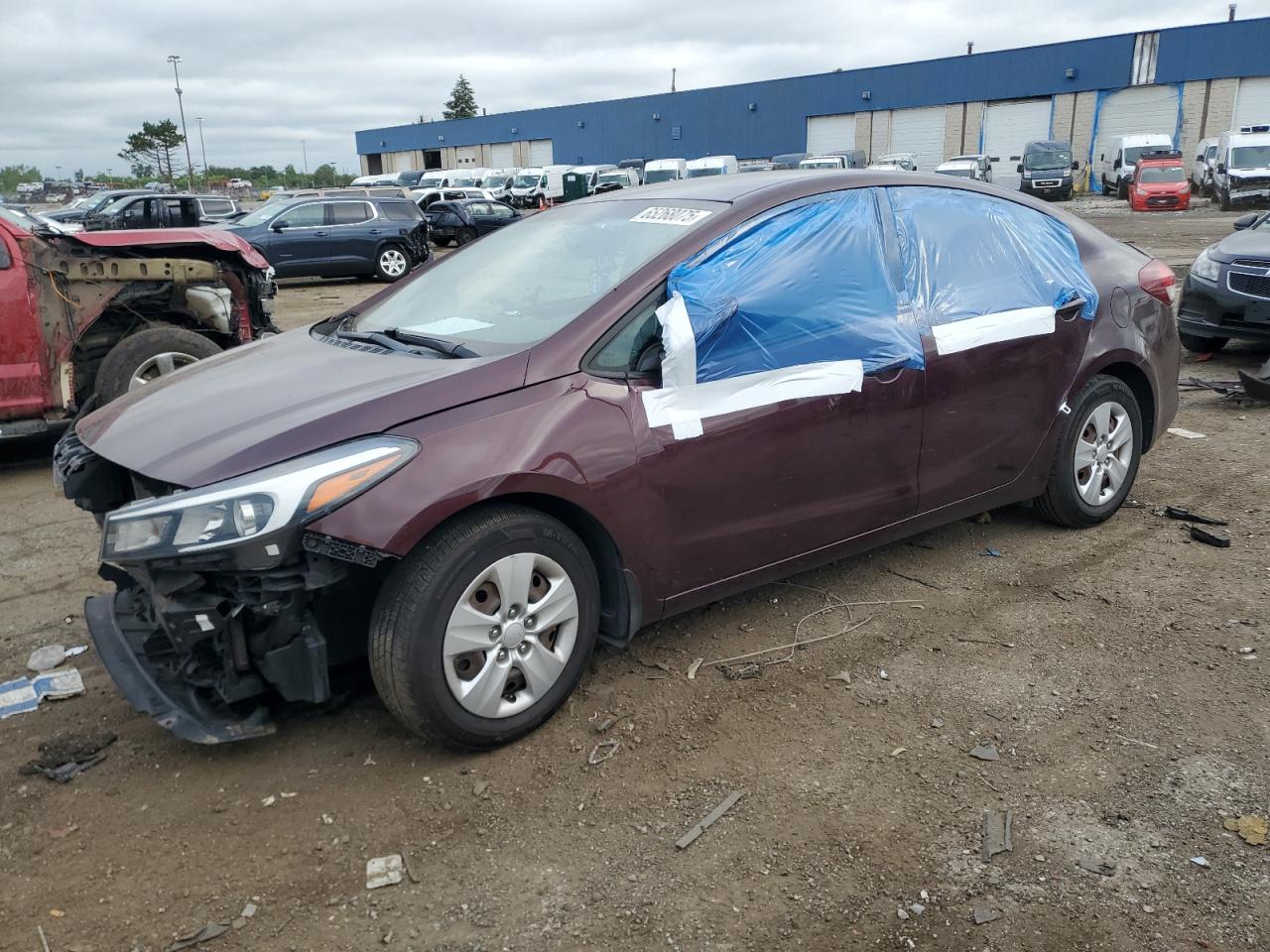 2018 Kia Forte Lx VIN: 3KPFK4A78JE183907 Lot: 65268075