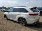 2017 TOYOTA HIGHLANDER LIMITED   for sale at Copart ON - COOKSTOWN