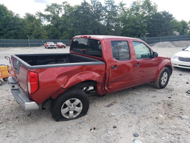  NISSAN FRONTIER 2012 Czerwony