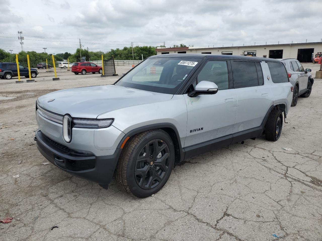 2025 Rivian R1S Adventure silver null electric 7PDSGBBA6SN065956 photo #1