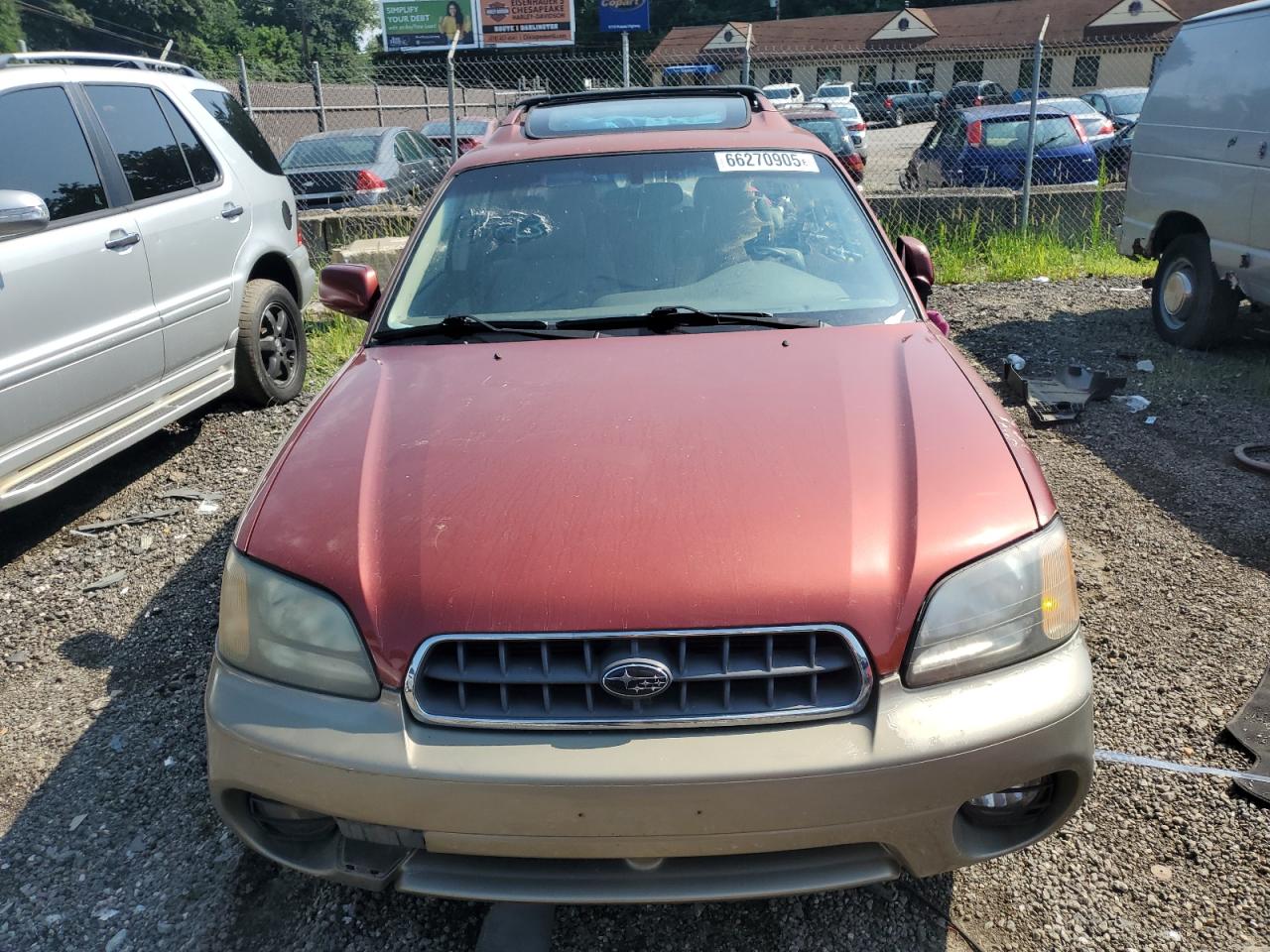 2004 Subaru Legacy Outback Limited VIN: 4S3BH686847641424 Lot: 66270905