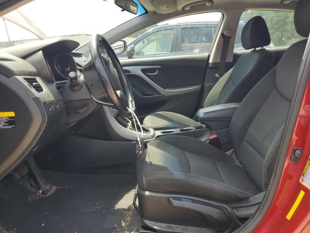 Sedans HYUNDAI ELANTRA 2015 Red